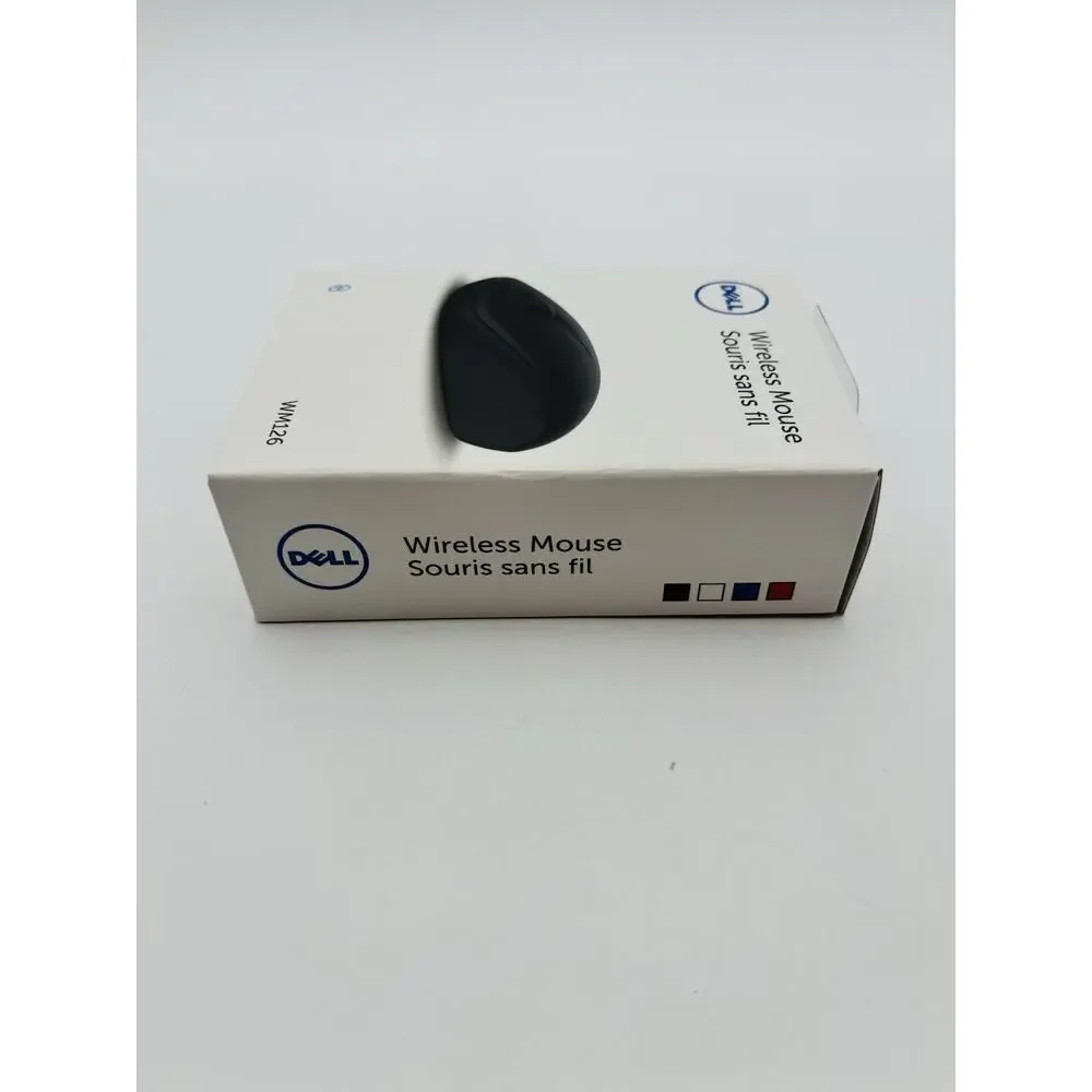 BRAND NEW - Dell Wireless Mouse (Black) - WM126 New In Box.